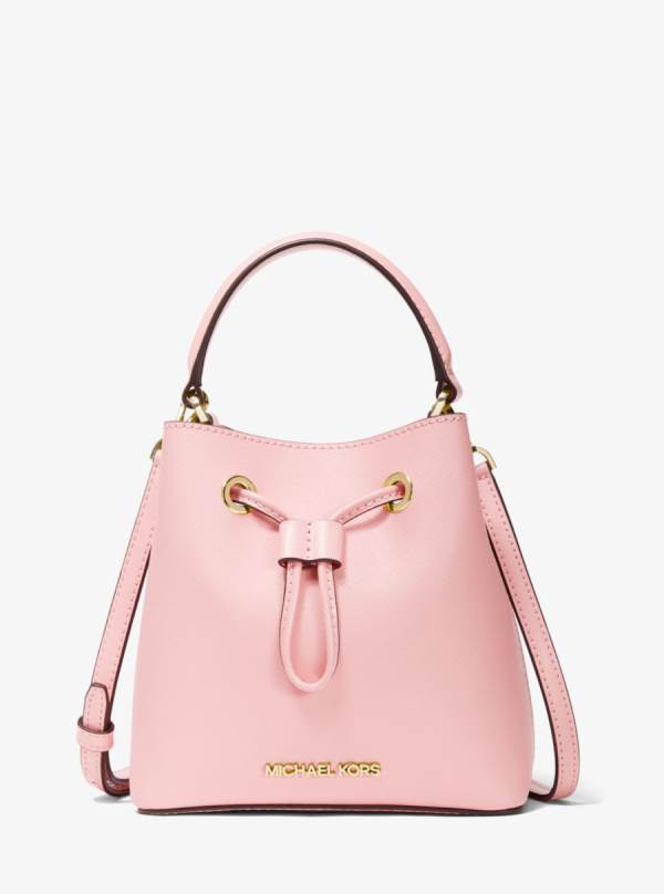 Damske Prenosná Taška Michael Kors Suri Small Saffiano Leather Ruzove - Kabelky Michael Kors Nejlevnejsi | KAECL-6013